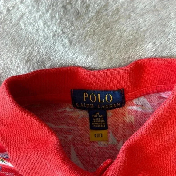 POLO - Ralph Lauren -  polo shirt. Size M (10/12) - Picture 2 of 4